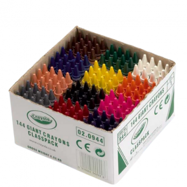 Crayola Jättikynät - 144 kpl