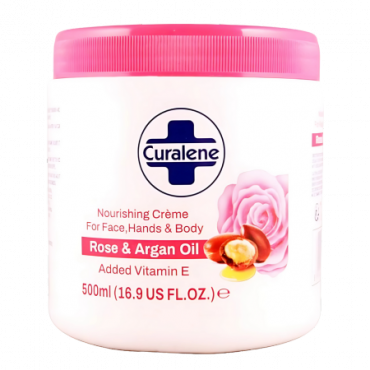Curalene Ravitseva voide Ruusu & Arganöljy - 500ml