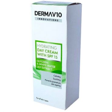 Derma V10 kosteuttava päivävoide - 50ml