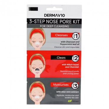 Derma V10 3 Nenän huokoset-sarja