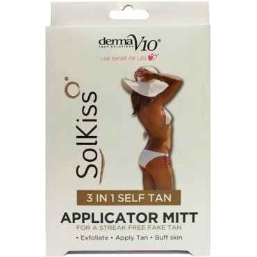 Derma V10 3in1 itseruskettava käsine