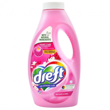 Dreft The Ultimate Care Delicate & Wool Liquid Laundry Detergent - 1200 ml