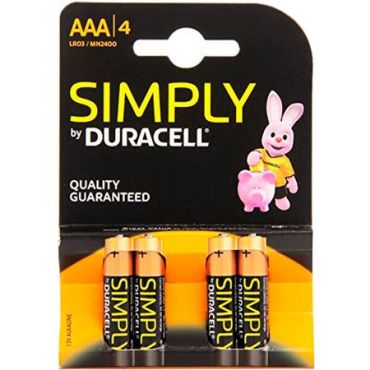 Duracell Simply AAA paristot - 4 kpl