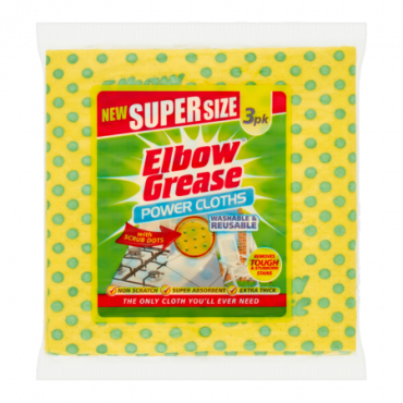 Elbow Grease Super Size Power Clothes - 3 kpl.