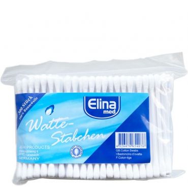 Elina pumpulipuikot - 300 kpl