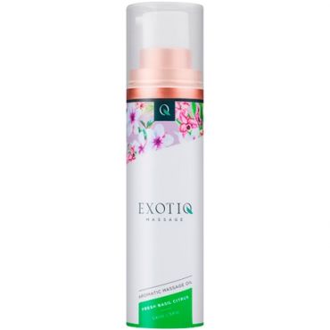 Exotiq Hierontaöljy Raikas basilika sitruuna - 100ml