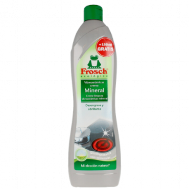 Frosch Eco Mineral Lasi-keraaminen keittotason puhdistusaine - 650 ml