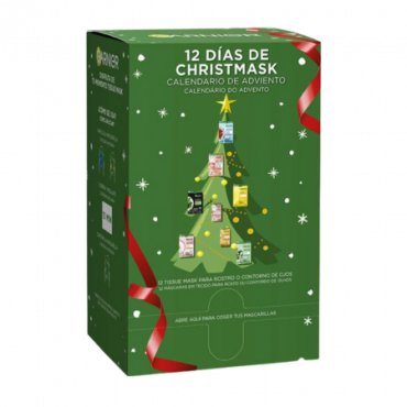 Garnier 12 päivän adventtikalenteri kasvonaamioilla