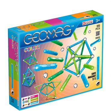 Geomag Rakennussarja Väri sininen ja vihreä - 35 kpl