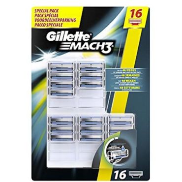 Gillette Mach3 HD - 16 pakkausta