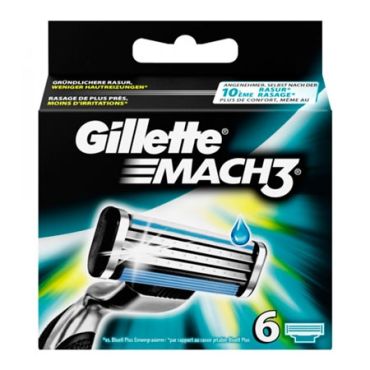 Gillette Mach3 - 6 kpl