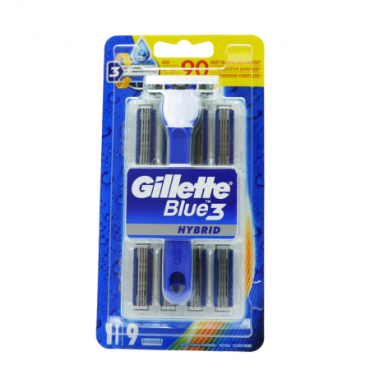 Gillette Blue3 Hybridiparranajokone - 10 kpl