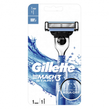 Gillette Mach 3 Start -kaavin ja partakone