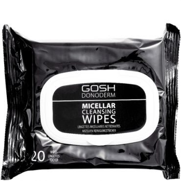 GOSH Donoderm Micellar Cleansing Wipes - 20kpl