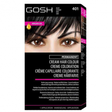 GOSH Hiusväri - 401 Musta Noir