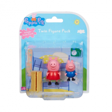 Gurli Gris Twin Figure Pack Makuuhuoneen kohtaus Figures