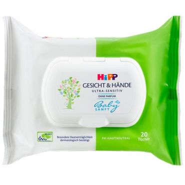 Hipp Babysanft kosteuspyyhkeet - 20 kpl