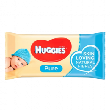 Huggies kosteuspyyhkeet Pure - 56 kpl