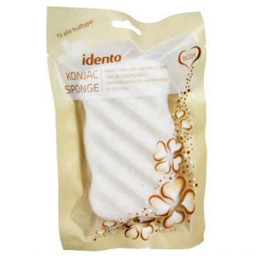 Idento Konjac Wave Sieni - Luonnollinen