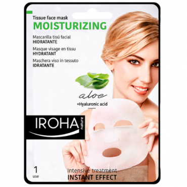 Iroha Kosteuttava aloe naamio - 1 kpl