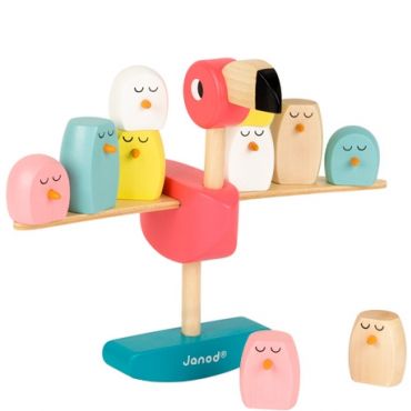 Janod Flamingo Balance peli