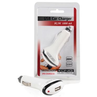 König Autolaturi - 1.0 A USB