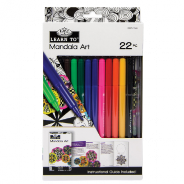 Royal Langnickel Learn To Mandala Set - 22 palaa