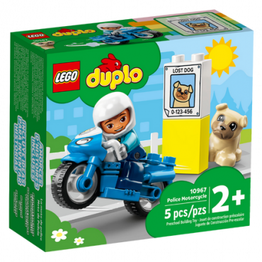 LEGO Duplo 10967 Poliisin moottoripyörä