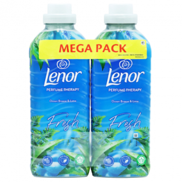 Lenor Ocean Breeze & Lime Huuhteluaine – 2x925ml