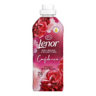 Lenor Wellbeing Jasmine & Red Berries Kankaanhoitoaine - 858ml