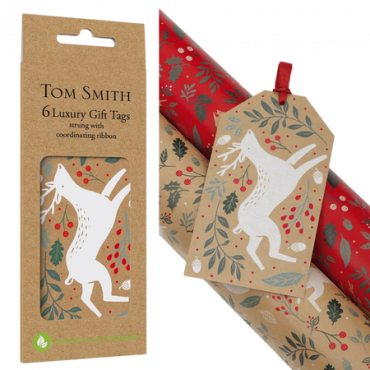Tom Smith Ylelliset To ja From kortit poro ja luonto 6 kpl.