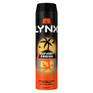 Lynx Sunset Fresh vartalosuihke - 200ml