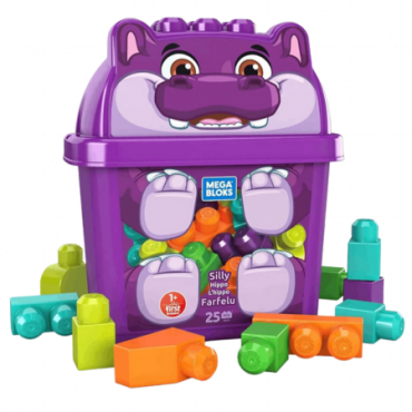 Mega Bloks First Builders Silly Hippo 25 kpl
