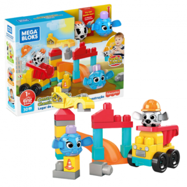 Mega Bloks GRV37 Rakennustyömaa