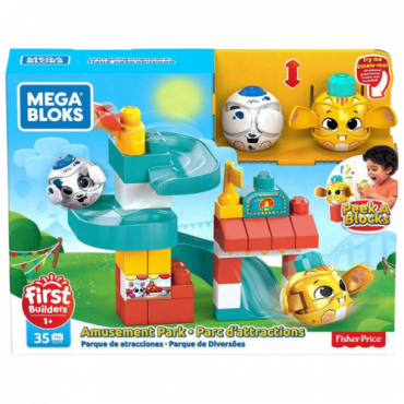 Mega Bloks GKX70 Peek A Blocks leikkimökin rakennussarja