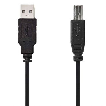Nedis USB 2.0 kaapeli A (uros) B (uros) - 0,5 metriä