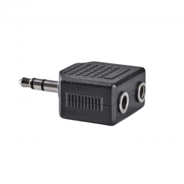 Nedis Stereo Audio 3,5 mm uros 2x 3,5 mm naaras sovitin 2x 3,5 mm naaras sovitin