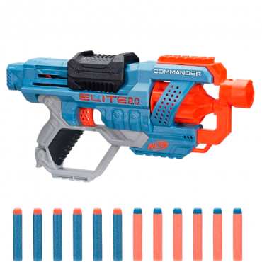 Nerf Elite 2.0 Commander RD-6 -räjäyttäjä