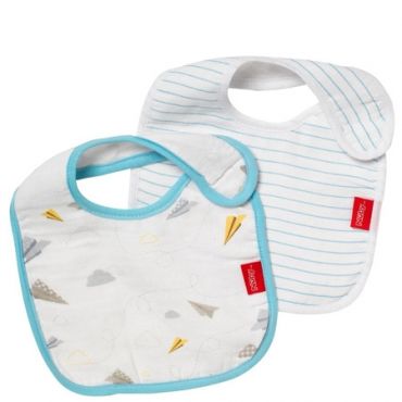 Nuby Muslin Snug n' Dry -liinaliinat - 2 pakettia