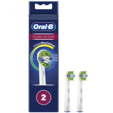 Ora-B Floss Action hammasväliharjan päät - 2 kpl