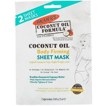 Palmer's Coconut Oil Body Firming Sheet Mask - 2 kpl