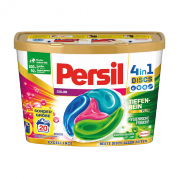 Persil 4-in-1 värilliset pesutabletit - 20 kpl