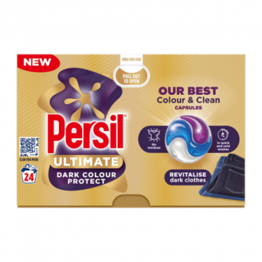Persil Ultimate Capsules Dark Colour Protect - 24 kpl.