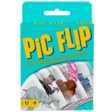Mattel Games Pic Flip -korttipeli