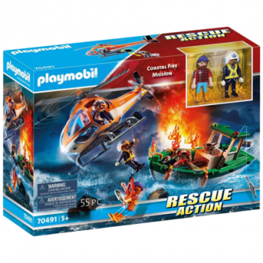 Playmobil Rannikkotulioperaatio - 70491