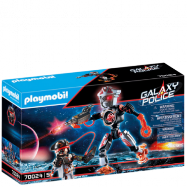 Playmobil Galaxy poliisi merirosvo robotti - 70024
