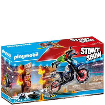 Playmobil Stunt Show -moottoripyörä - 70553