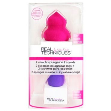 Real Techniques Miracle Sponges & Stands (ihmesienet ja -jalustat)