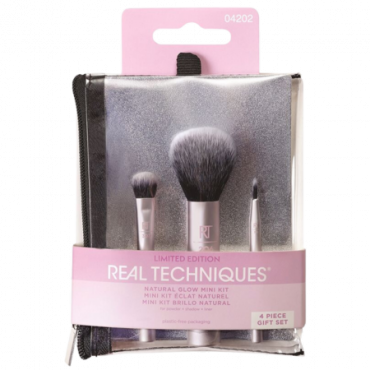 Real Techniques Natural Glow Mini meikkisiveltimet 4 kpl
