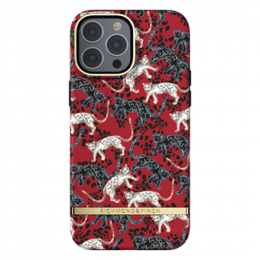 Richmond & Finch Samba Red Leopard iPhone 13 Pro -kuori Richmond & Finch Samba Red Leopard iPhone 13 Pro Cover